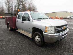 2012 Chevrolet 3500HD S/A Utility Truck