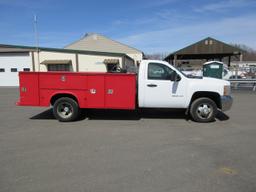 2010 Chevrolet 3500HD S/A Utility Truck