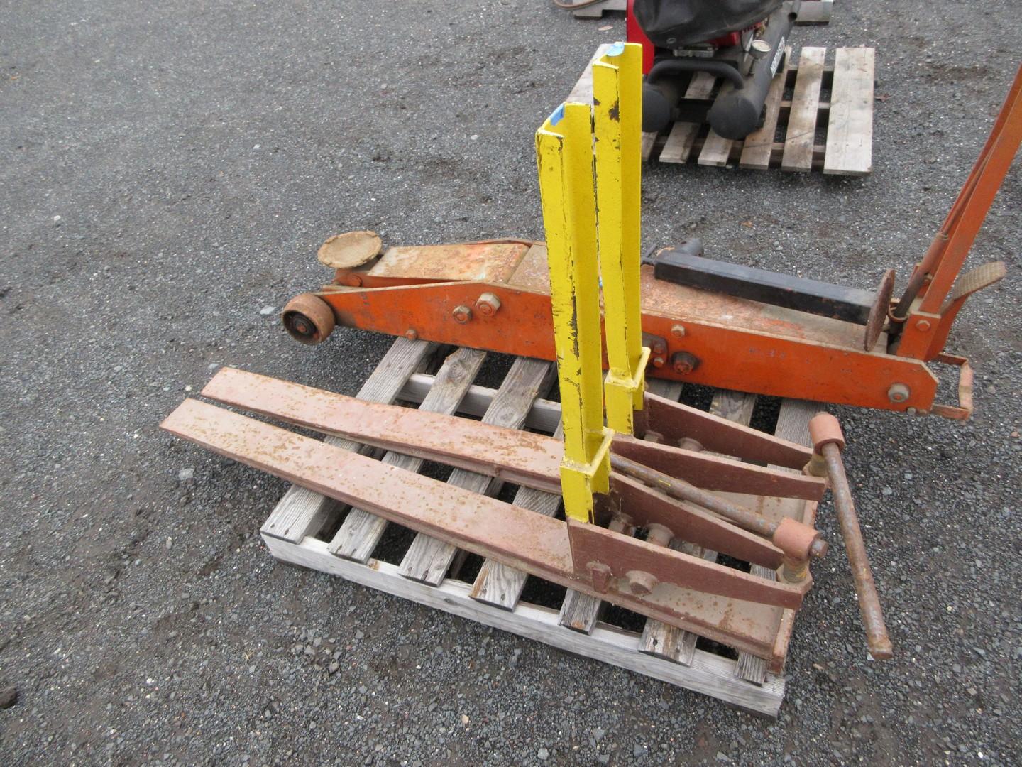 Set of Bolt On Loader Bucket Forks,