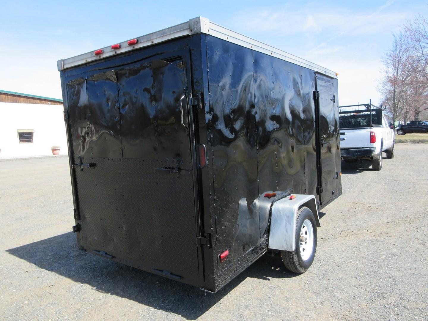 2008 Homemade 12' S/A Enclosed Trailer