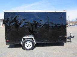 2008 Homemade 12' S/A Enclosed Trailer