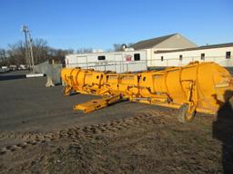 Hydraulic Adjustable Wing Plow With Rubber Edge