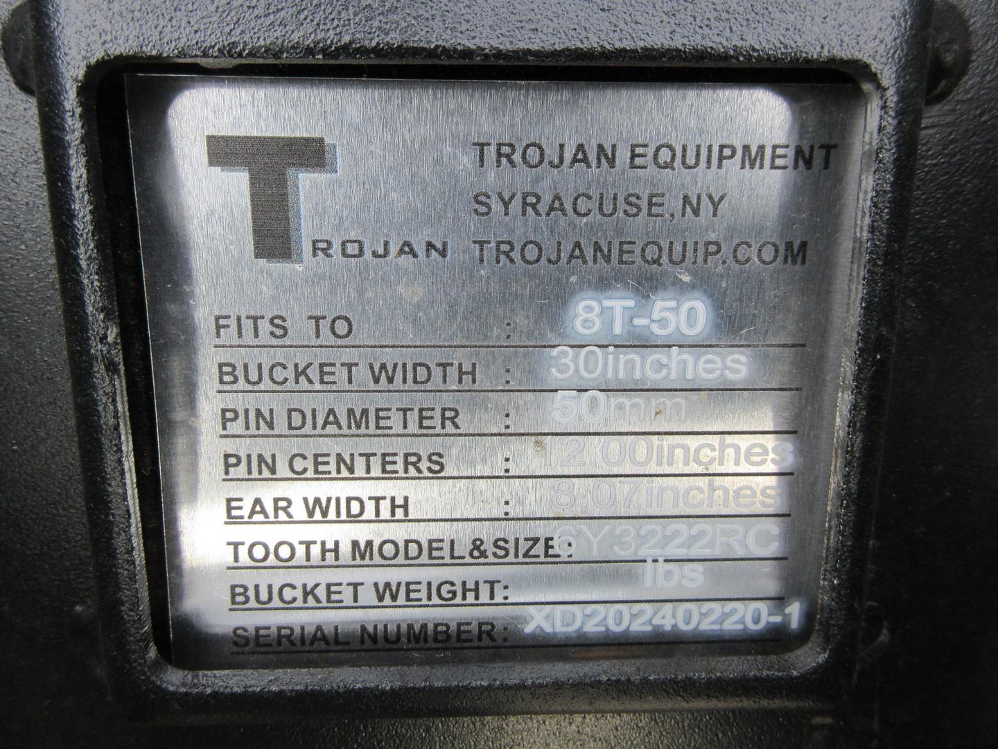Trojan 30" Bucket With Teeth