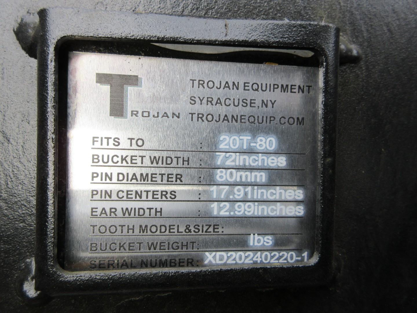 Trojan 72" Screen Bucket With BOCE