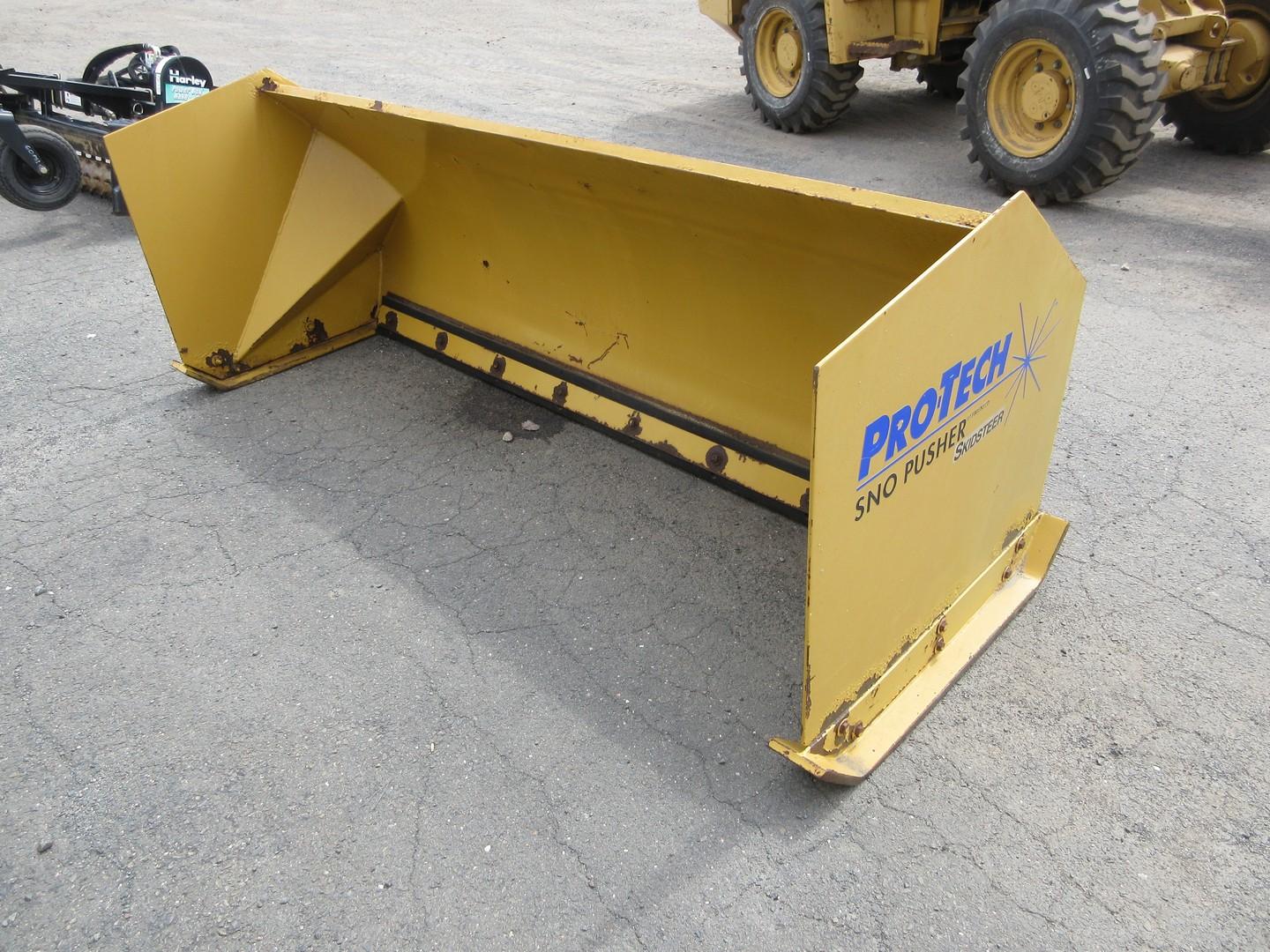 Pro-Tech SP085 8' Snow Plow With Rubber Edge