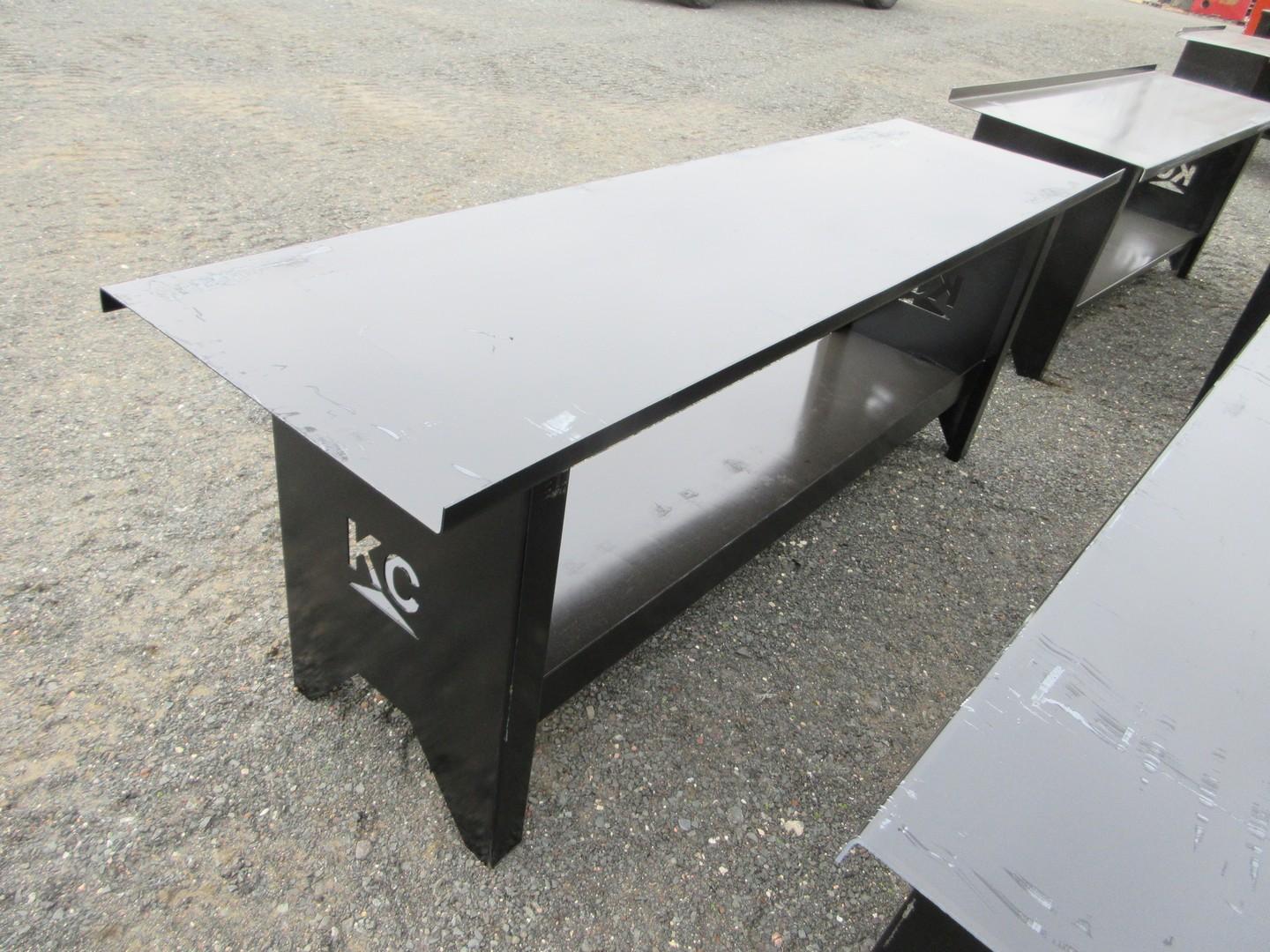 Steel Workbench With Shelf