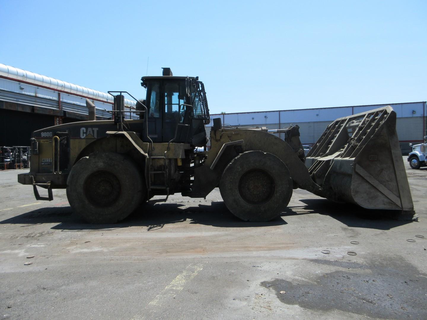 2004 CATERPILLAR 980G SERIES II RUBBER TIRE WHEEL LOADER