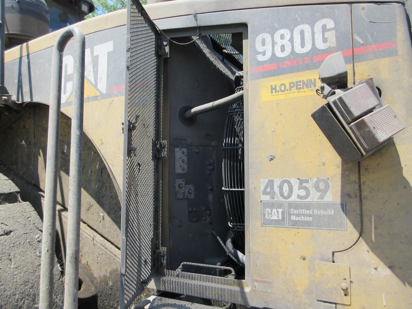 2004 CATERPILLAR 980G SERIES II RUBBER TIRE WHEEL LOADER