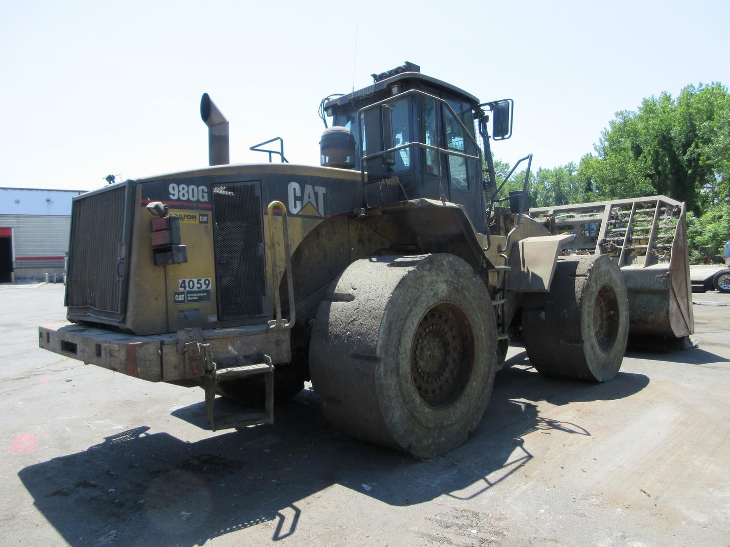 2004 CATERPILLAR 980G SERIES II RUBBER TIRE WHEEL LOADER