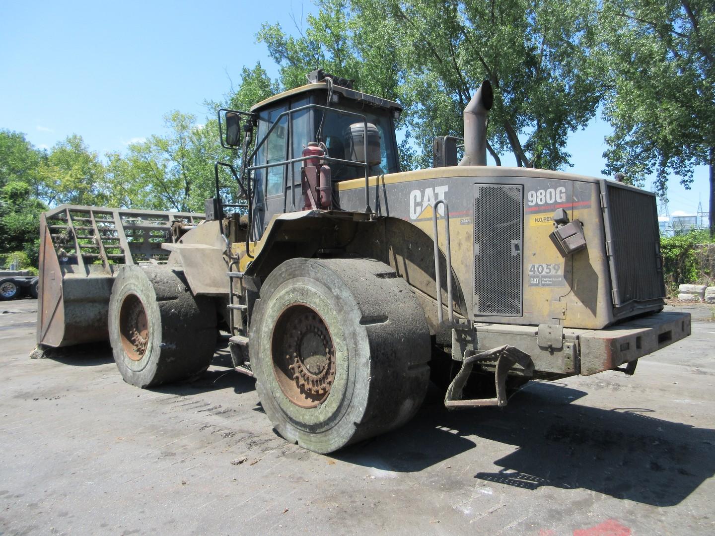 2004 CATERPILLAR 980G SERIES II RUBBER TIRE WHEEL LOADER