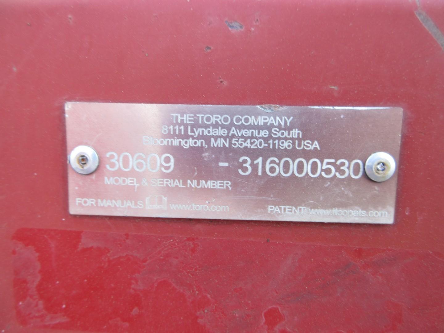 2016 TORO GROUNDSMASTER 4000D MOWER