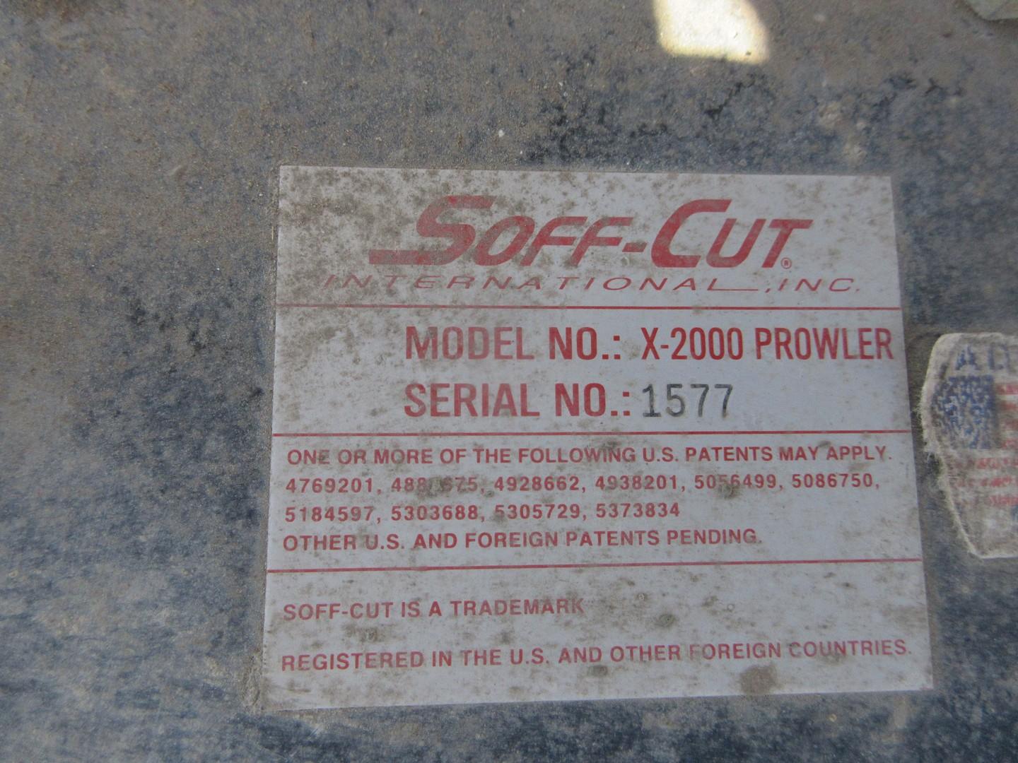 SOFF CUT WALK BEHIND ROAD SAW