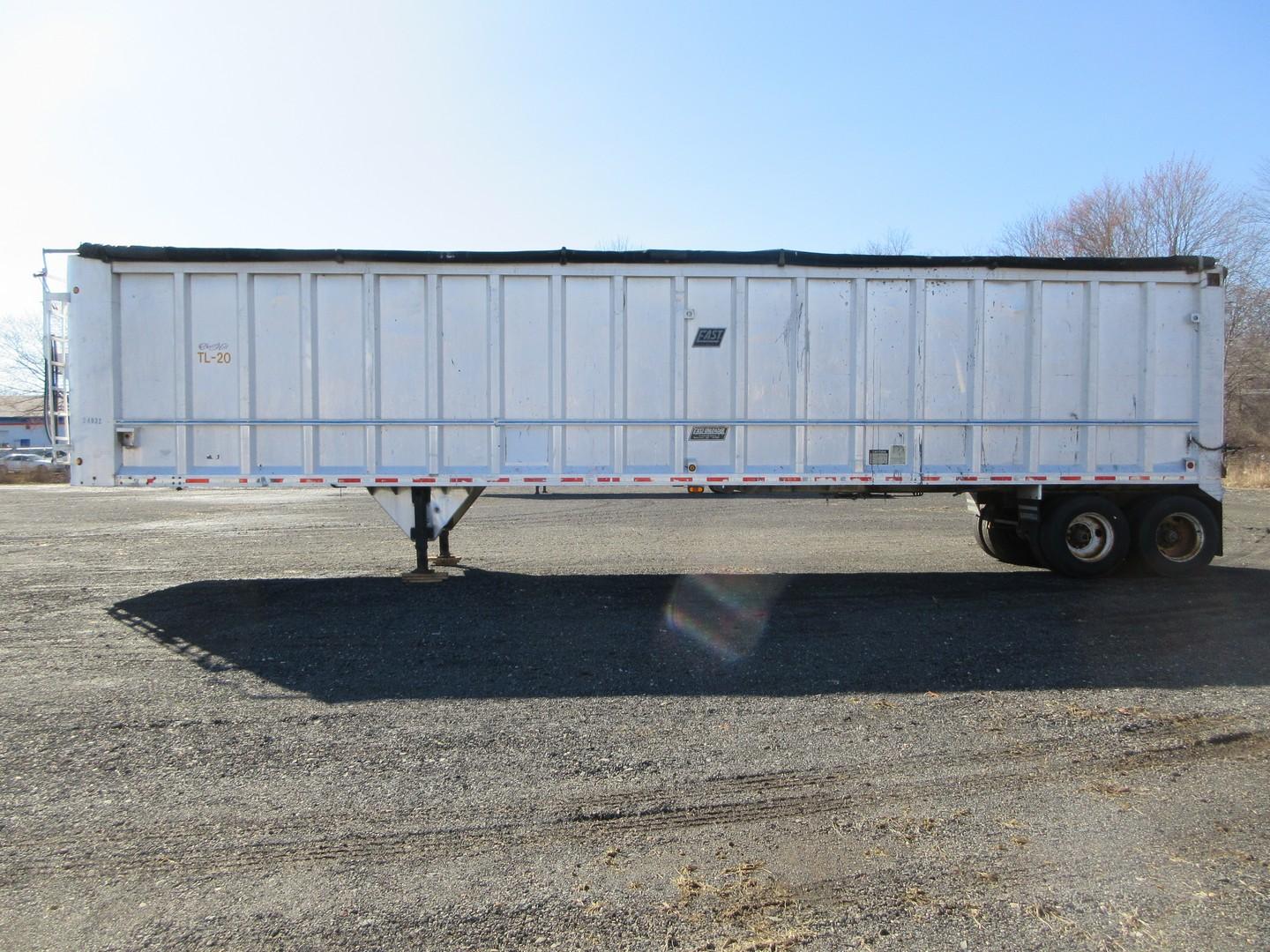 1998 EAST 48' T/A ALUMINUM LIVE FLOOR TRAILER