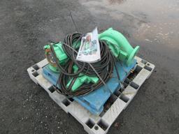(2) SUBMERSIBLE PUMPS