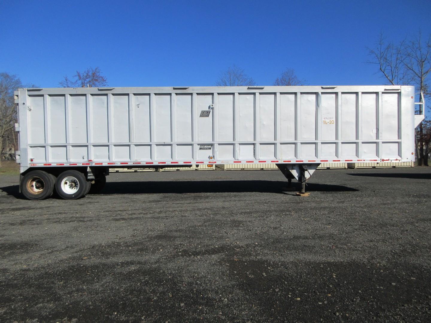 1998 EAST 48' T/A ALUMINUM LIVE FLOOR TRAILER