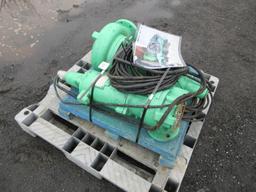 (2) SUBMERSIBLE PUMPS