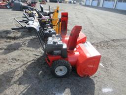 (2) SNOW BLOWERS