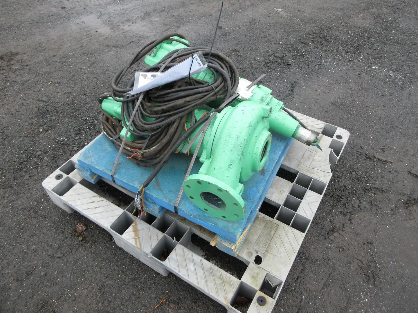 (2) SUBMERSIBLE PUMPS