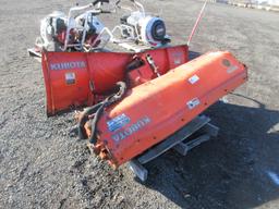 KUBOTA V5290 72" SNOW PLOW,