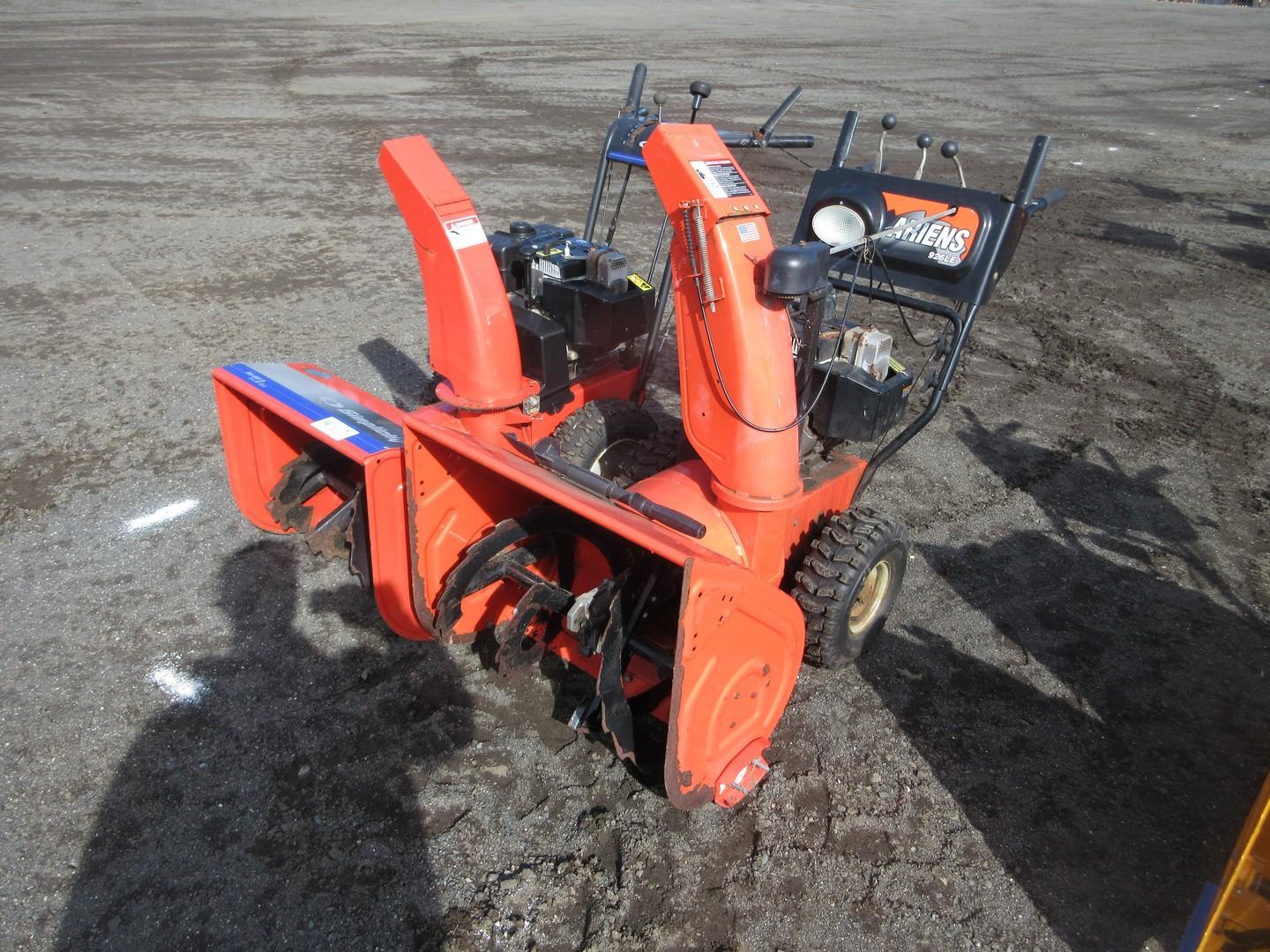 (2) SNOW BLOWERS