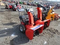 (2) SNOW BLOWERS