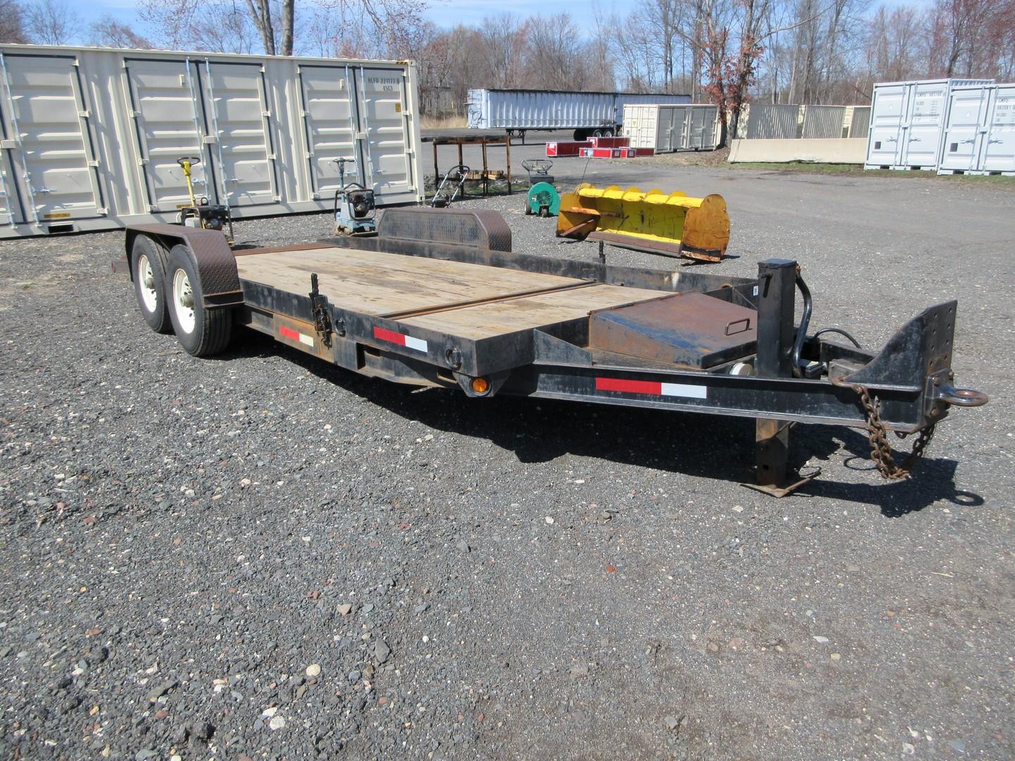 2005 CAM 19' T/A TILT DECK TRAILER