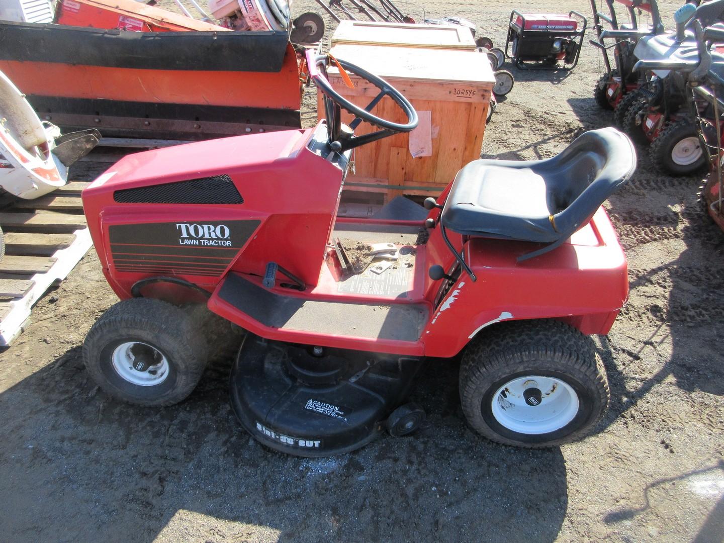 TORO RIDE ON GARDEN TRACTOR