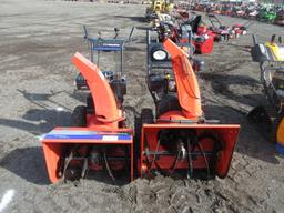 (2) SNOW BLOWERS