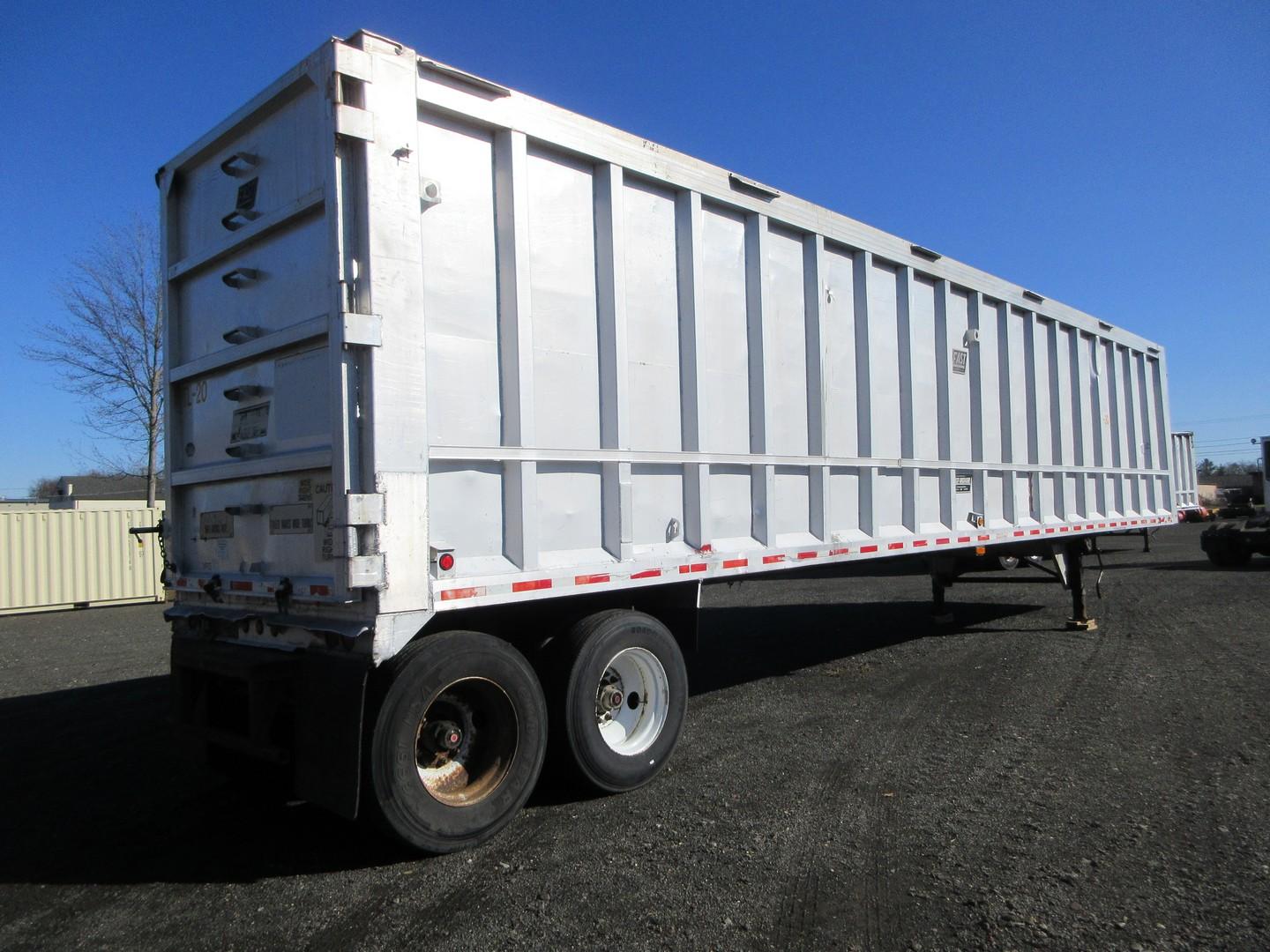 1998 EAST 48' T/A ALUMINUM LIVE FLOOR TRAILER