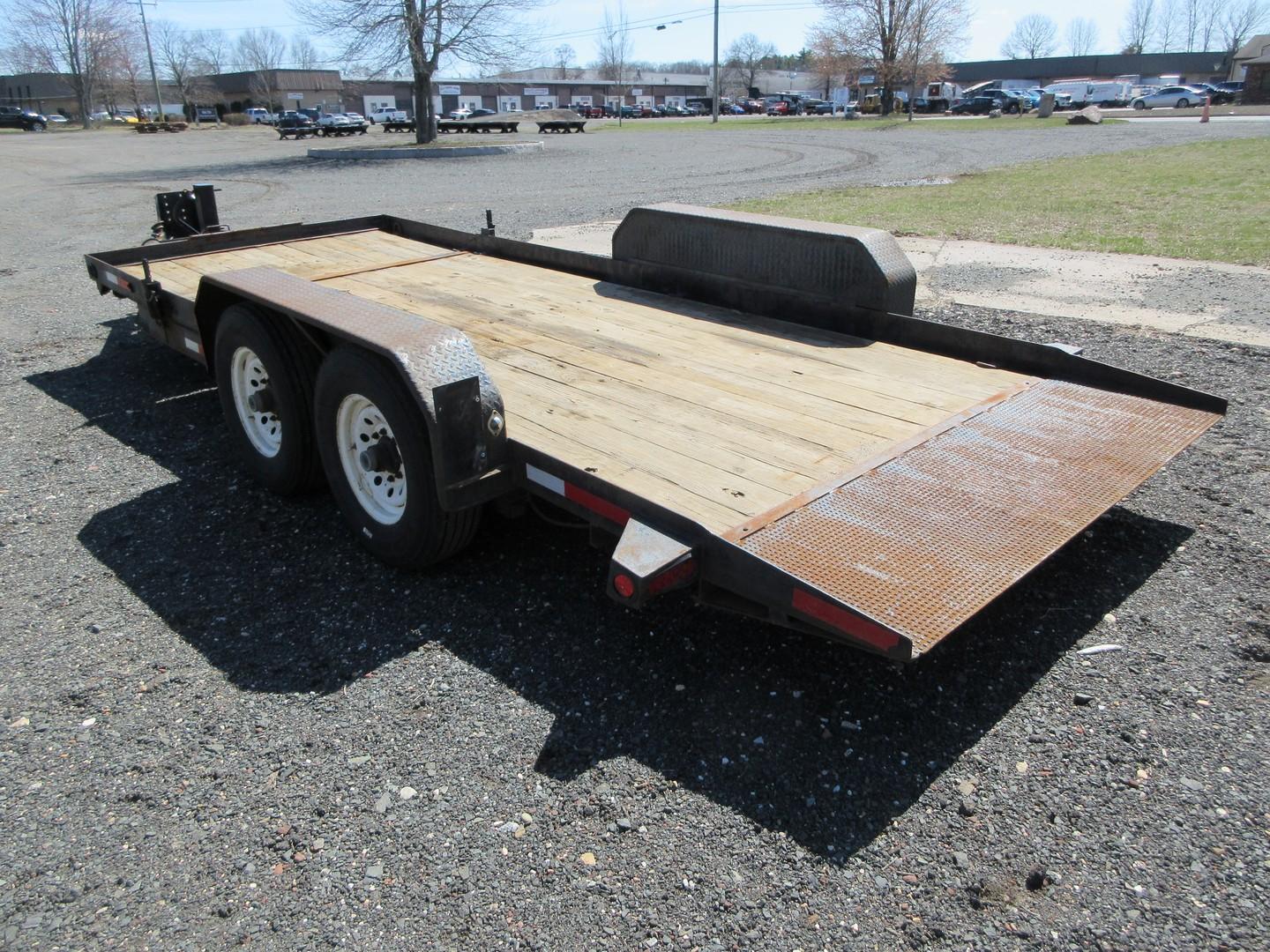 2005 CAM 19' T/A TILT DECK TRAILER