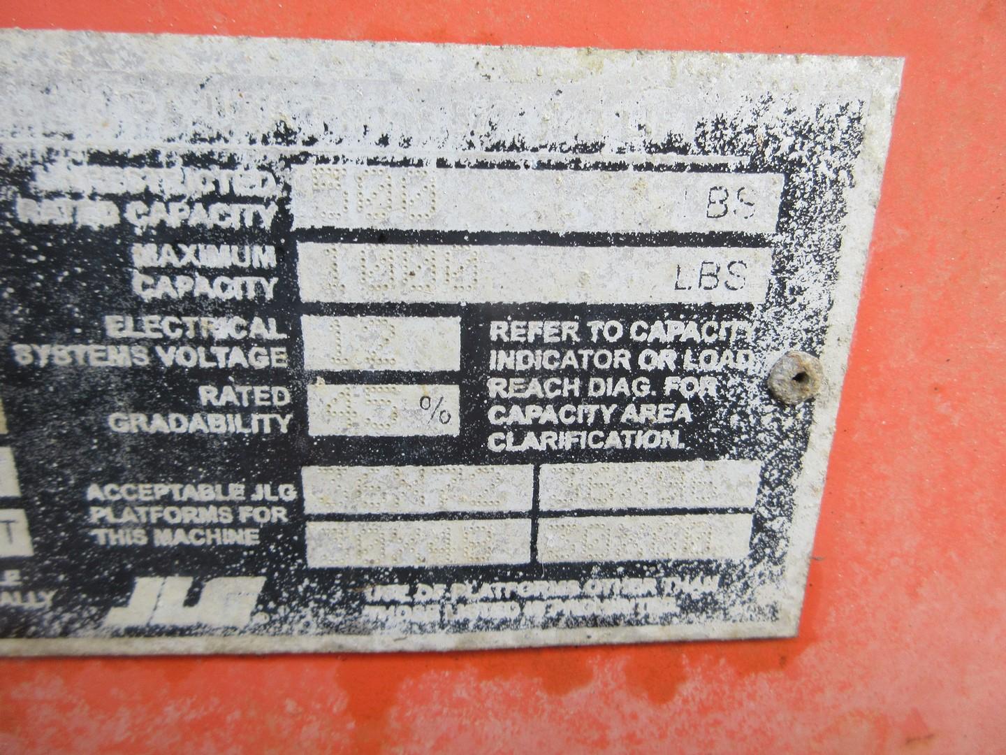 2015 JLG 600S BOOM LIFT