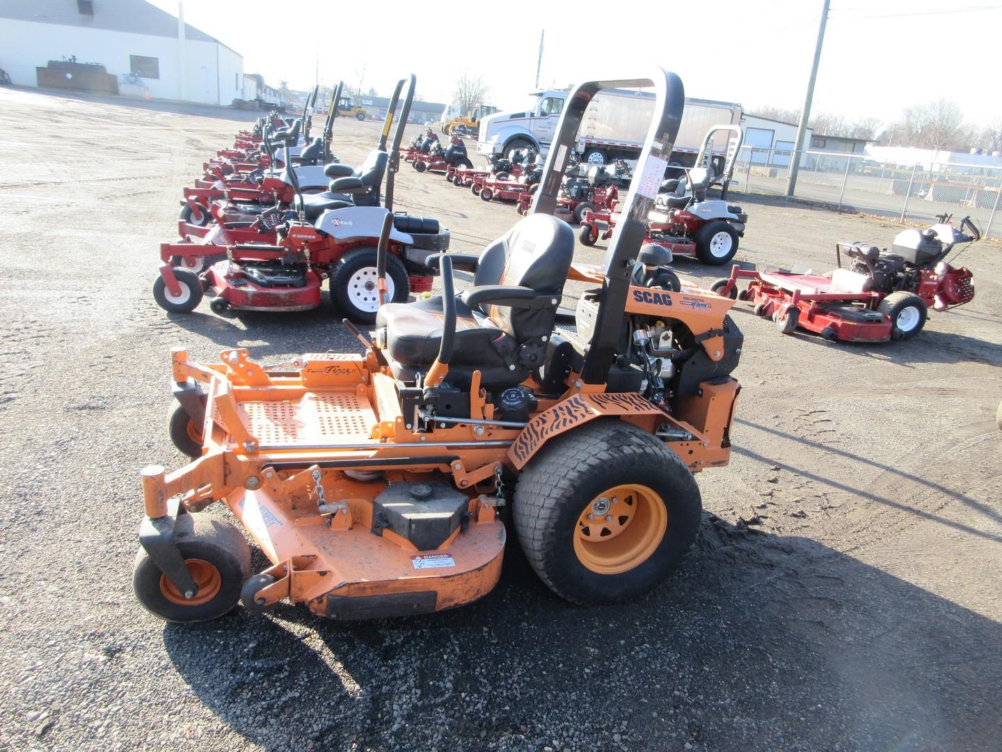 SCAG TURF TIGER II ZERO TURN MOWER