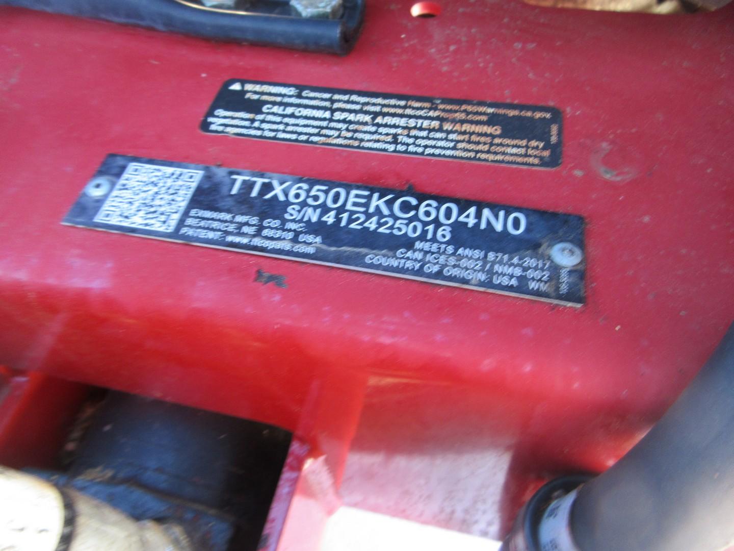 EXMARK TURF TRACER WALK BEHIND MOWER