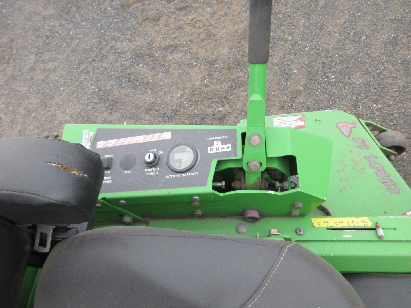 (2) MEAN GREEN CXR ZERO TURN MOWERS