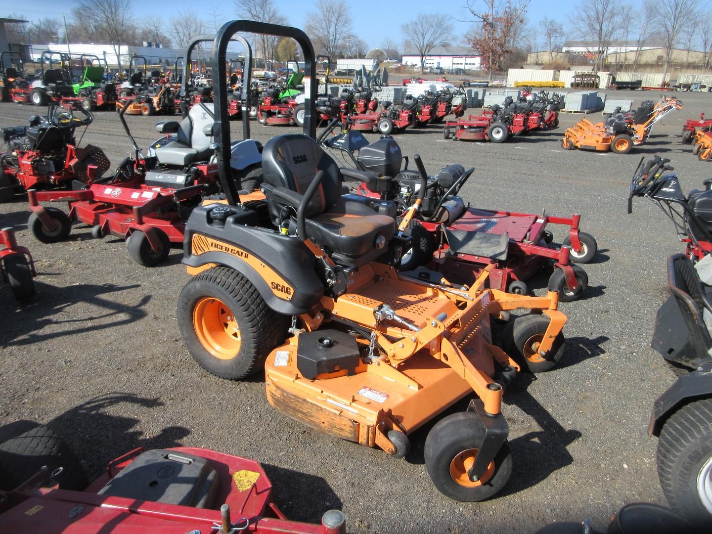 SCAG TIGER CAT II ZERO TURN MOWER