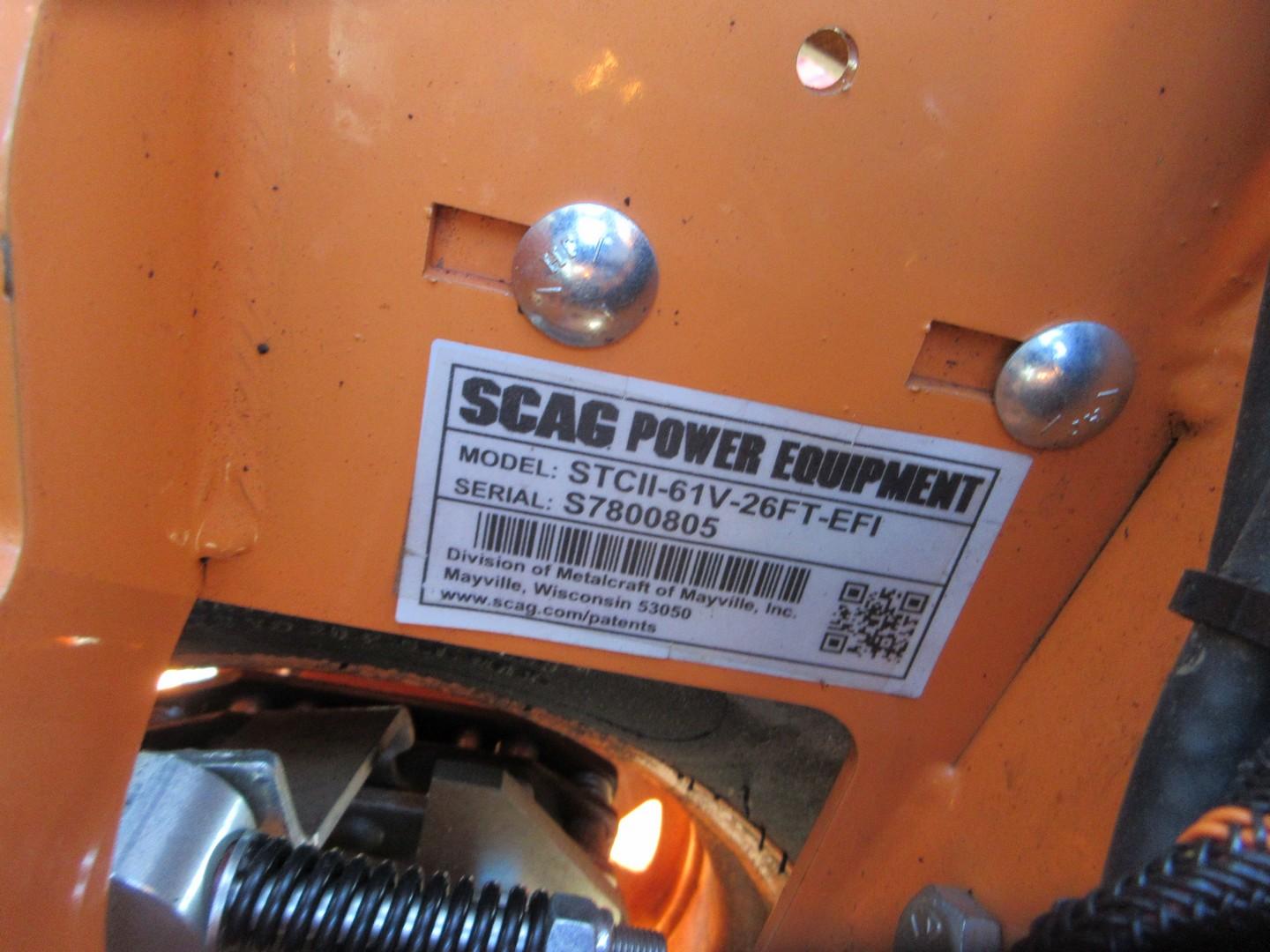SCAG TIGER CAT II ZERO TURN MOWER