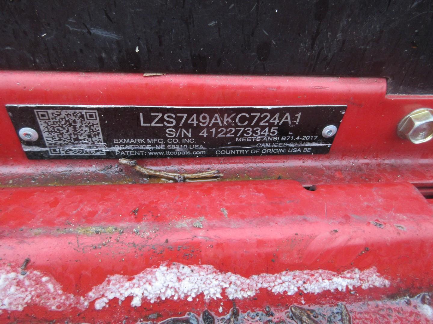 EXMARK LAZER Z ZERO TURN MOWER