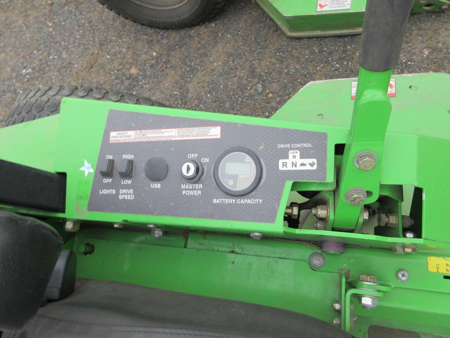 (2) MEAN GREEN CXR ZERO TURN MOWERS