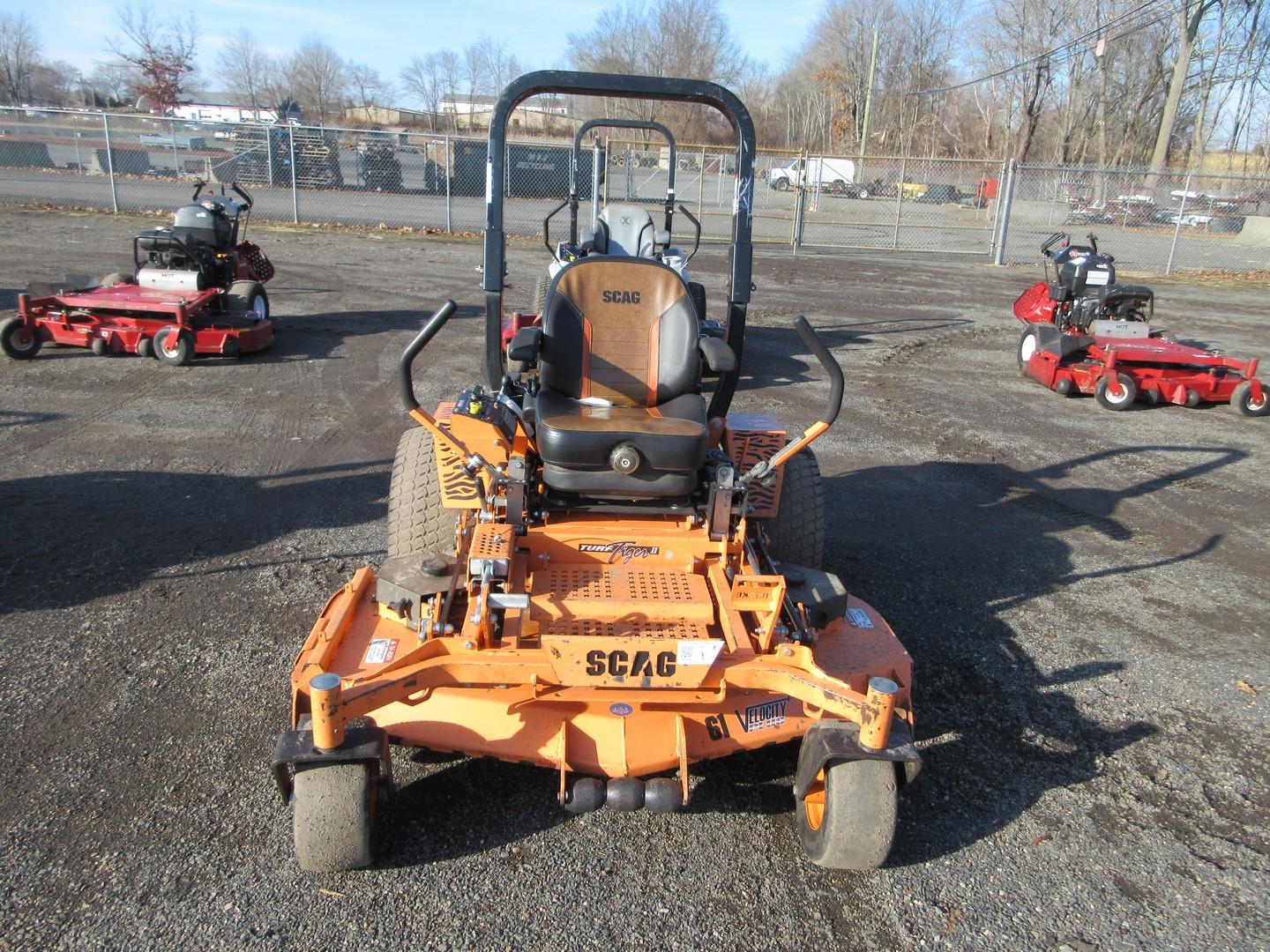 SCAG TURF TIGER II ZERO TURN MOWER