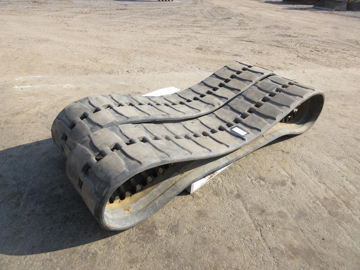 (2) CATERPILLAR RUBBER TRACKS