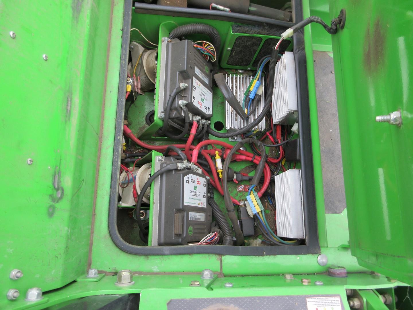 (2) MEAN GREEN CXR ZERO TURN MOWERS