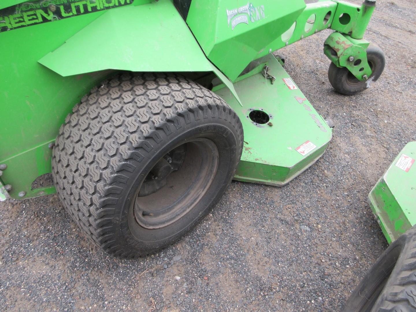 (2) MEAN GREEN CXR ZERO TURN MOWERS