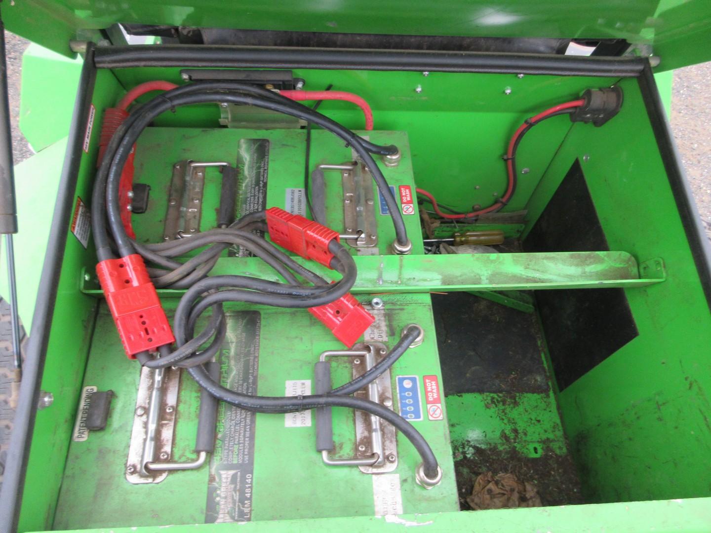(2) MEAN GREEN CXR ZERO TURN MOWERS