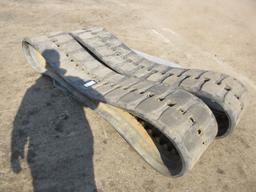 (2) CATERPILLAR RUBBER TRACKS