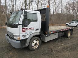 2006 FORD LCF S/A FLATBED TRUCK