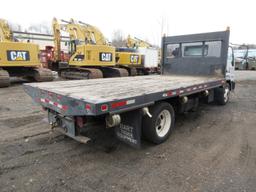 2006 FORD LCF S/A FLATBED TRUCK