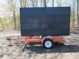 2012 AMERICAN SIGNAL TOW BEHIND MESSAGE BOARD