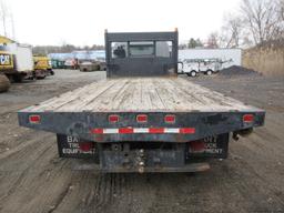 2006 FORD LCF S/A FLATBED TRUCK