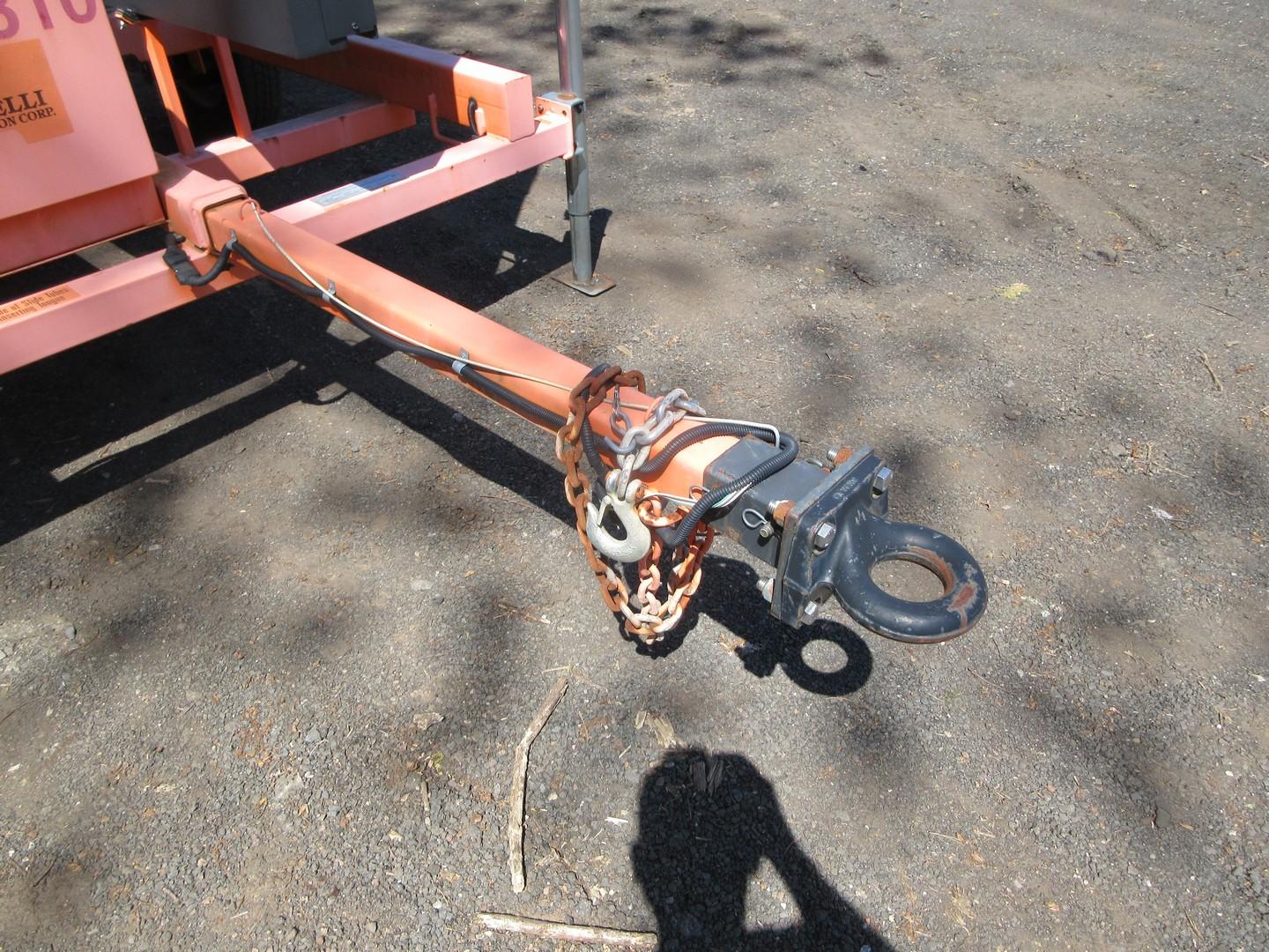 2012 AMERICAN SIGNAL TOW BEHIND MESSAGE BOARD