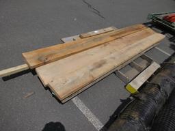 QUANTITY OF HARDWOOD PLANKS